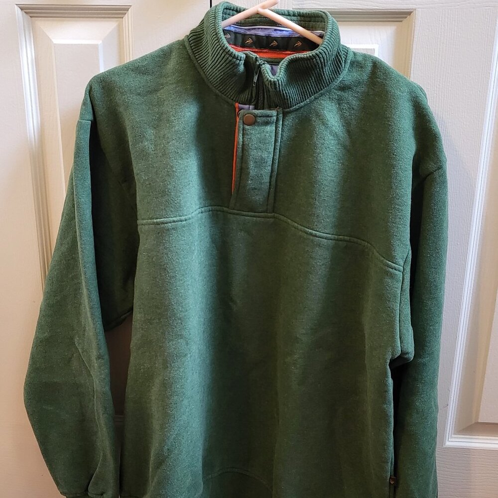 Vintage Orvis Quarter Zip pullover size L
